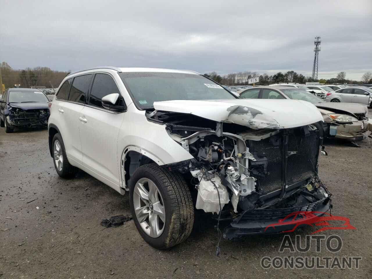 TOYOTA HIGHLANDER 2016 - 5TDDKRFH8GS309610