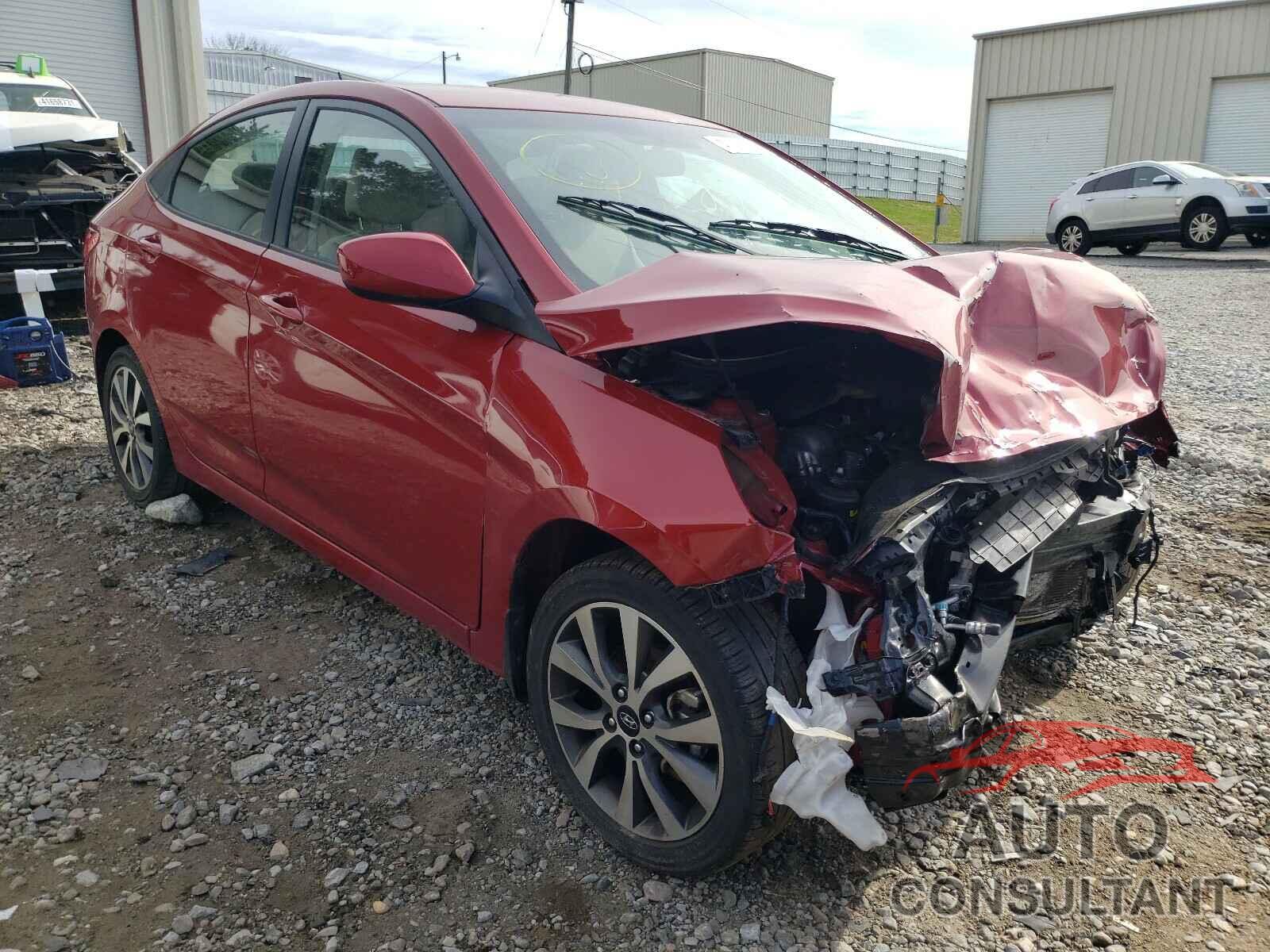HYUNDAI ACCENT 2017 - KMHCT4AE8HU387211