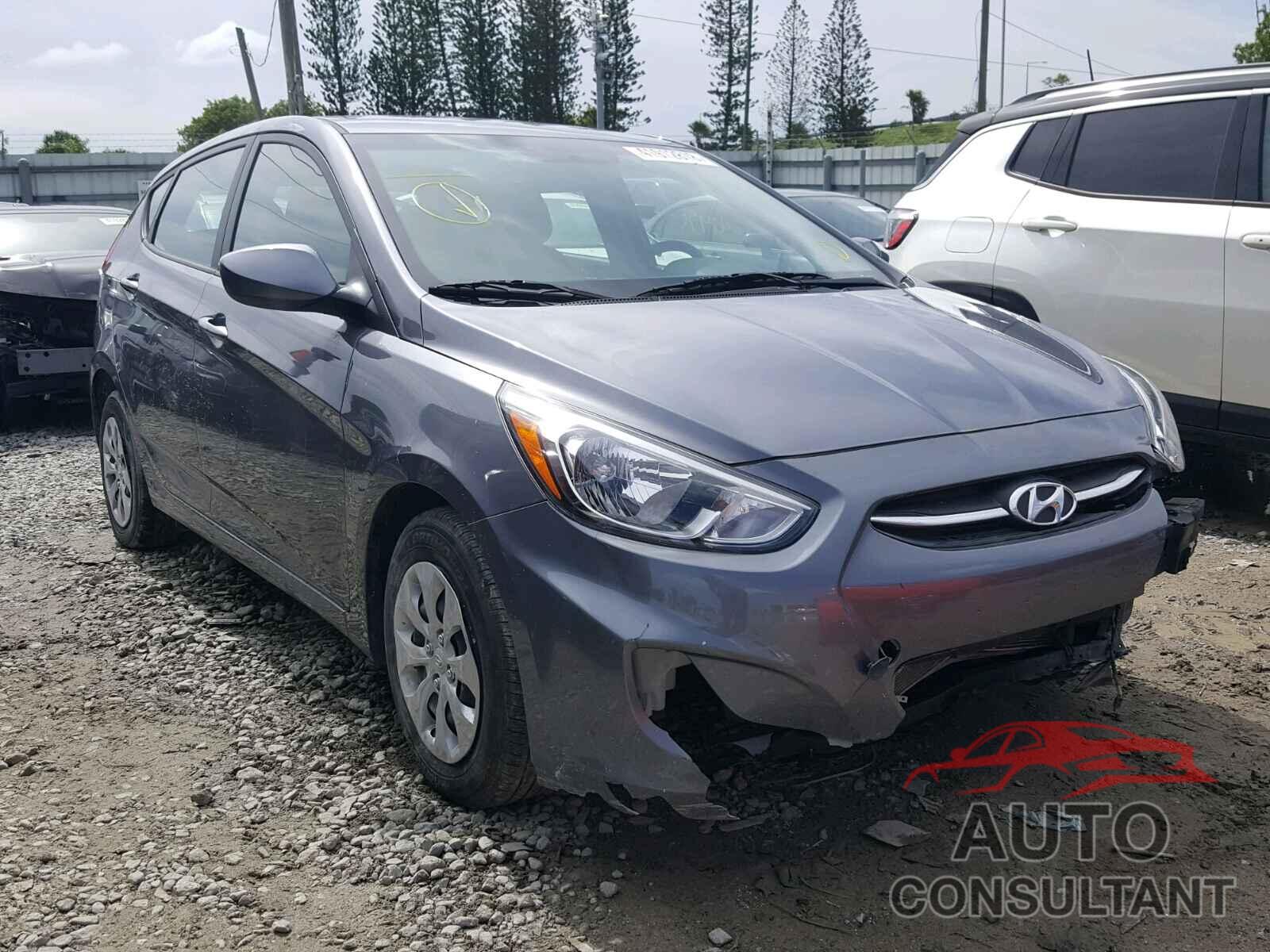 HYUNDAI ACCENT 2017 - KMHCT5AE3HU313202