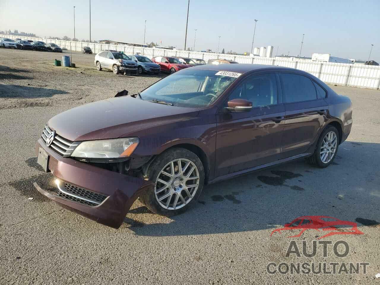 VOLKSWAGEN PASSAT 2014 - 1VWAT7A36EC086320