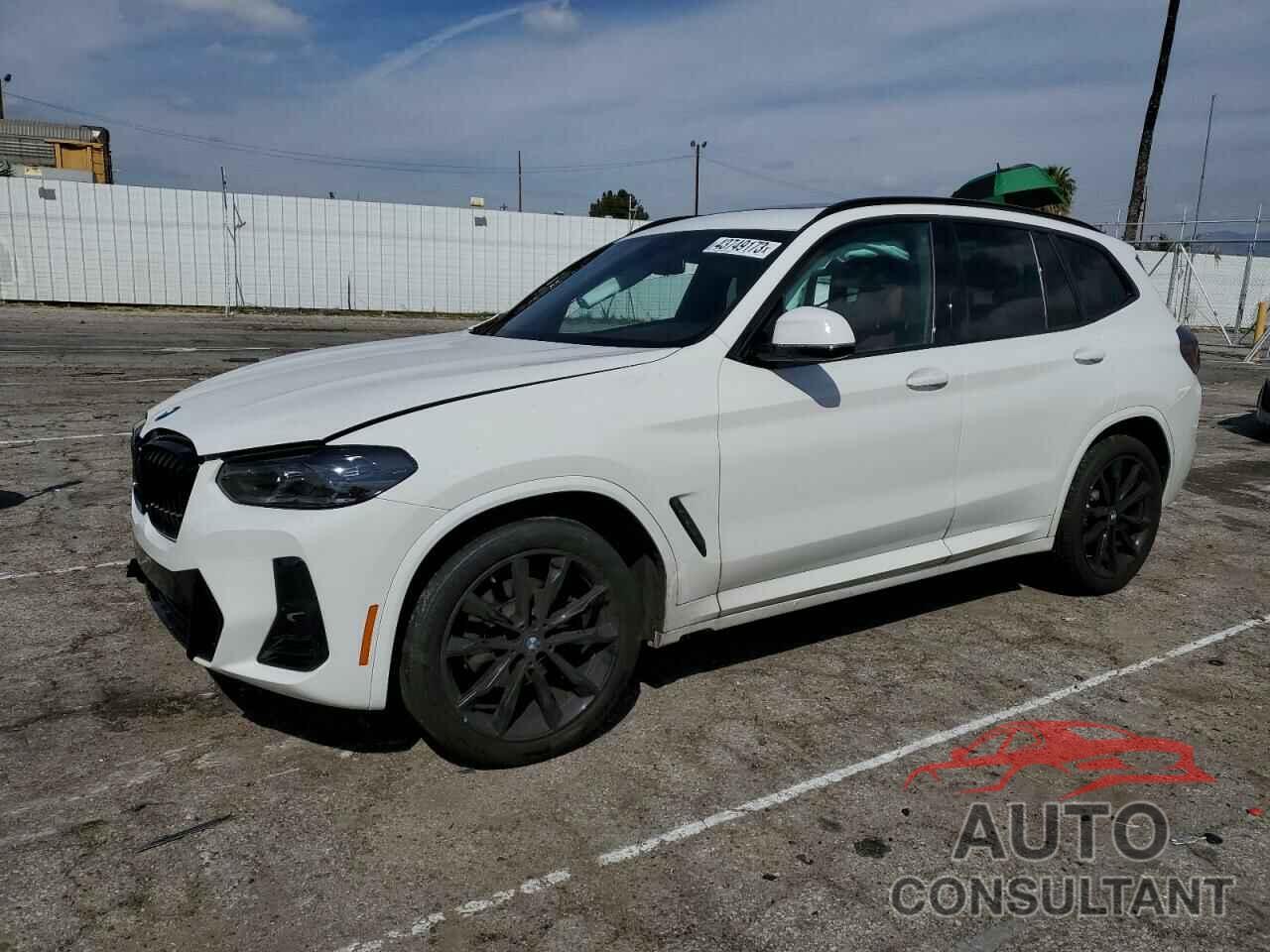 BMW X3 2022 - 5UX43DP09N9J87827