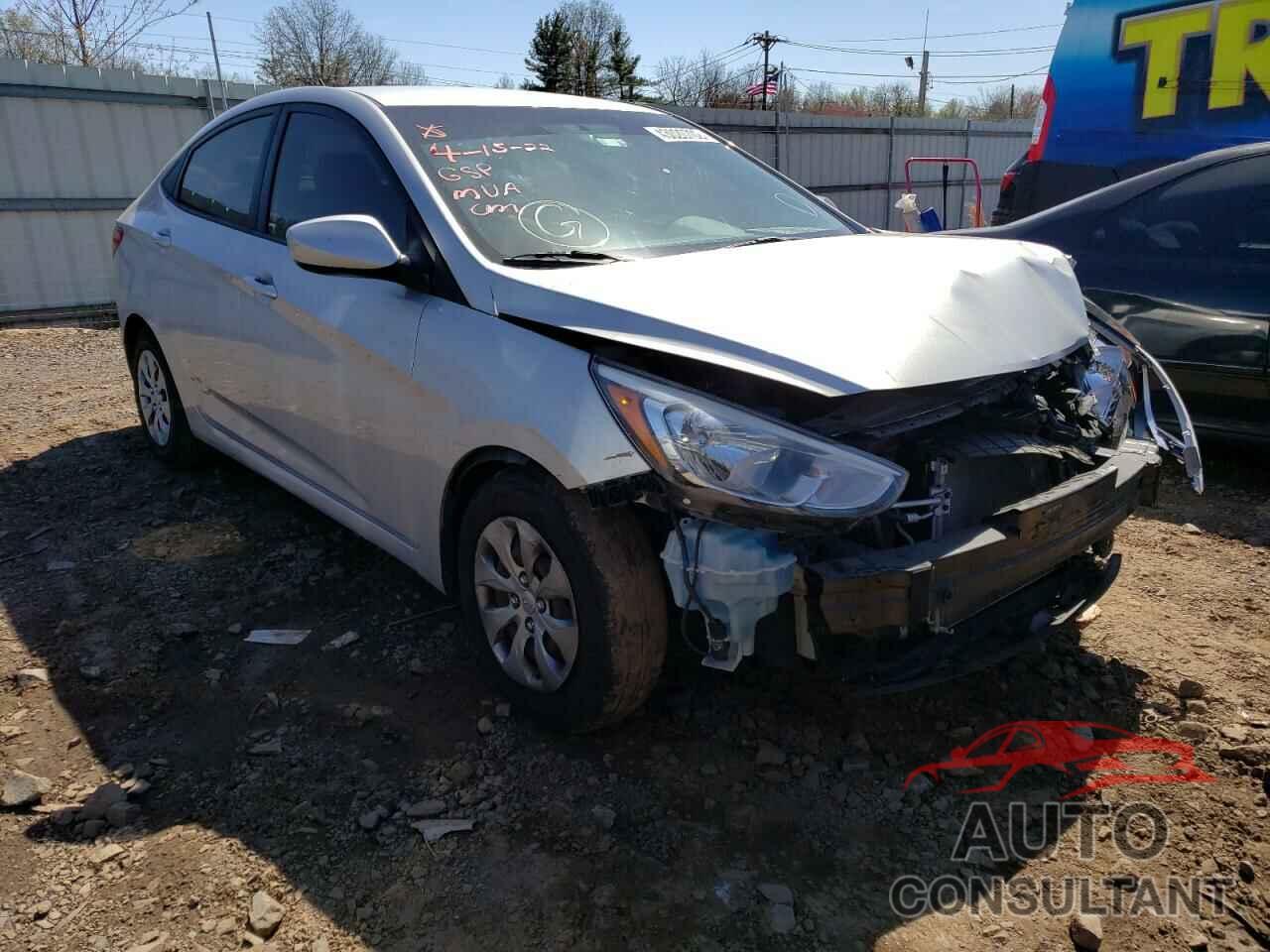 HYUNDAI ACCENT 2017 - KMHCT4AE7HU193527