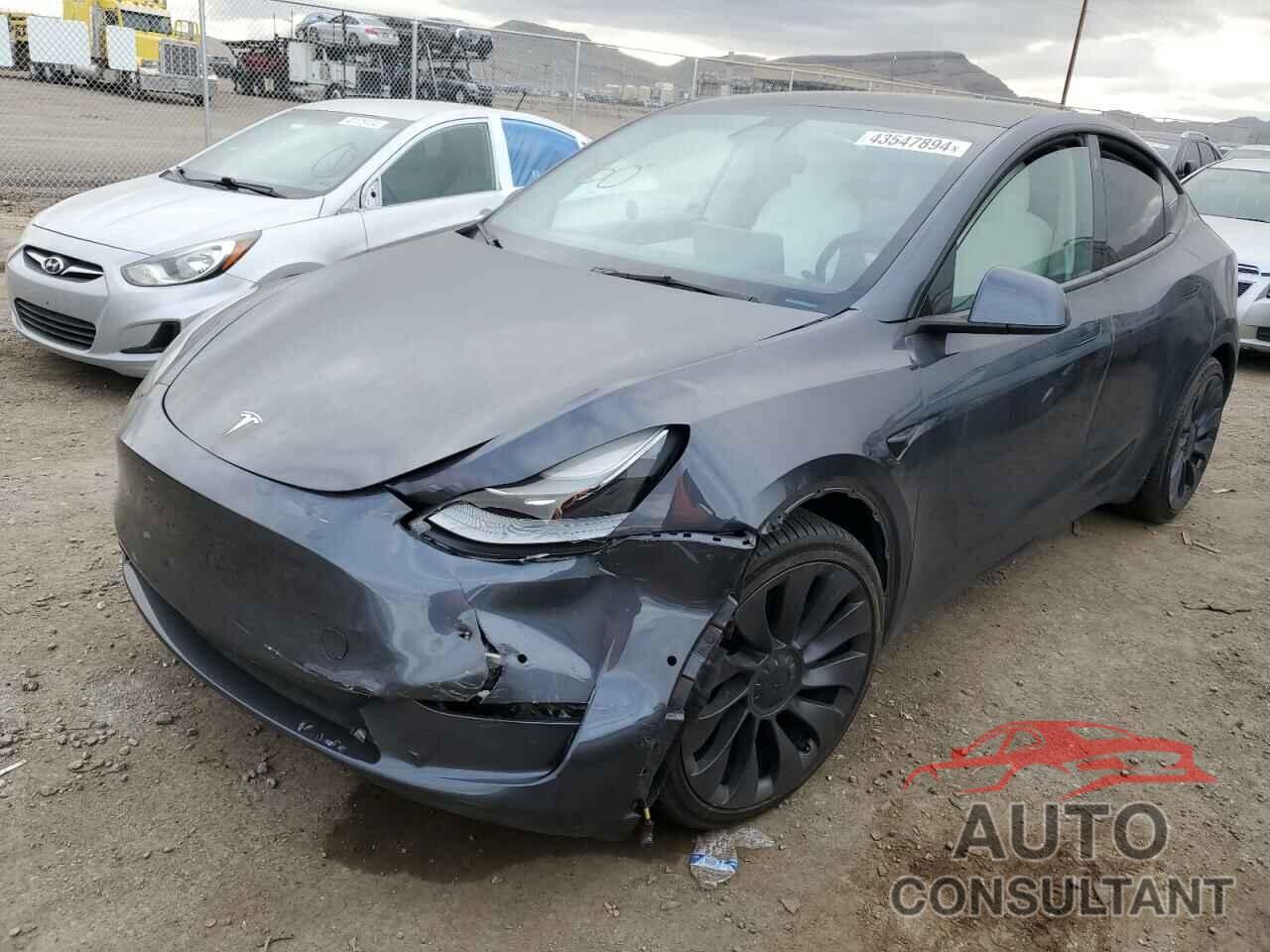 TESLA MODEL Y 2021 - 5YJYGDEF0MF245634