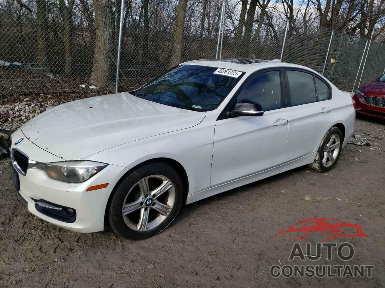 BMW 3 SERIES 2014 - WBA3D5C5XEF147224
