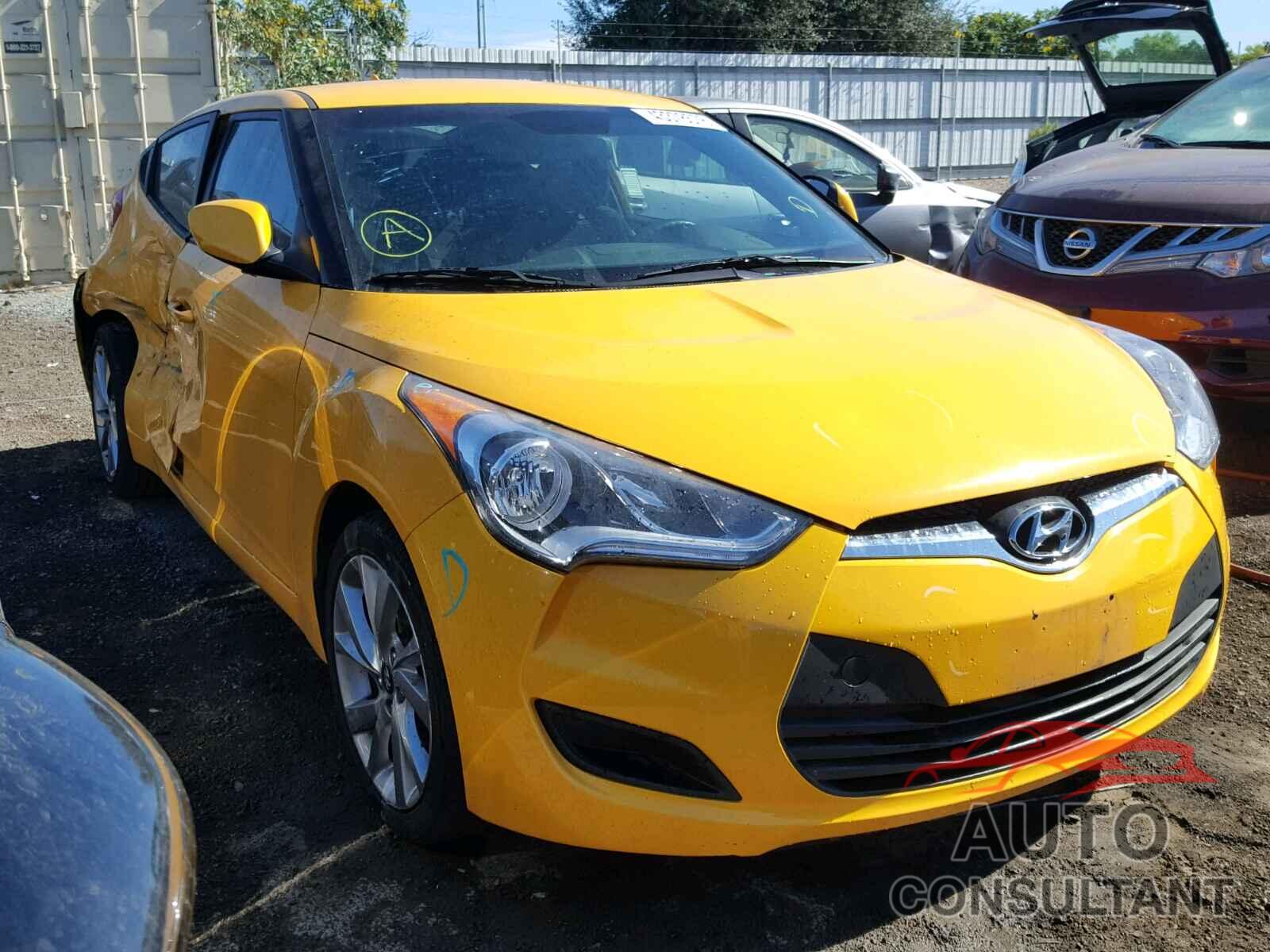 HYUNDAI VELOSTER 2016 - KMHTC6AD6GU275136