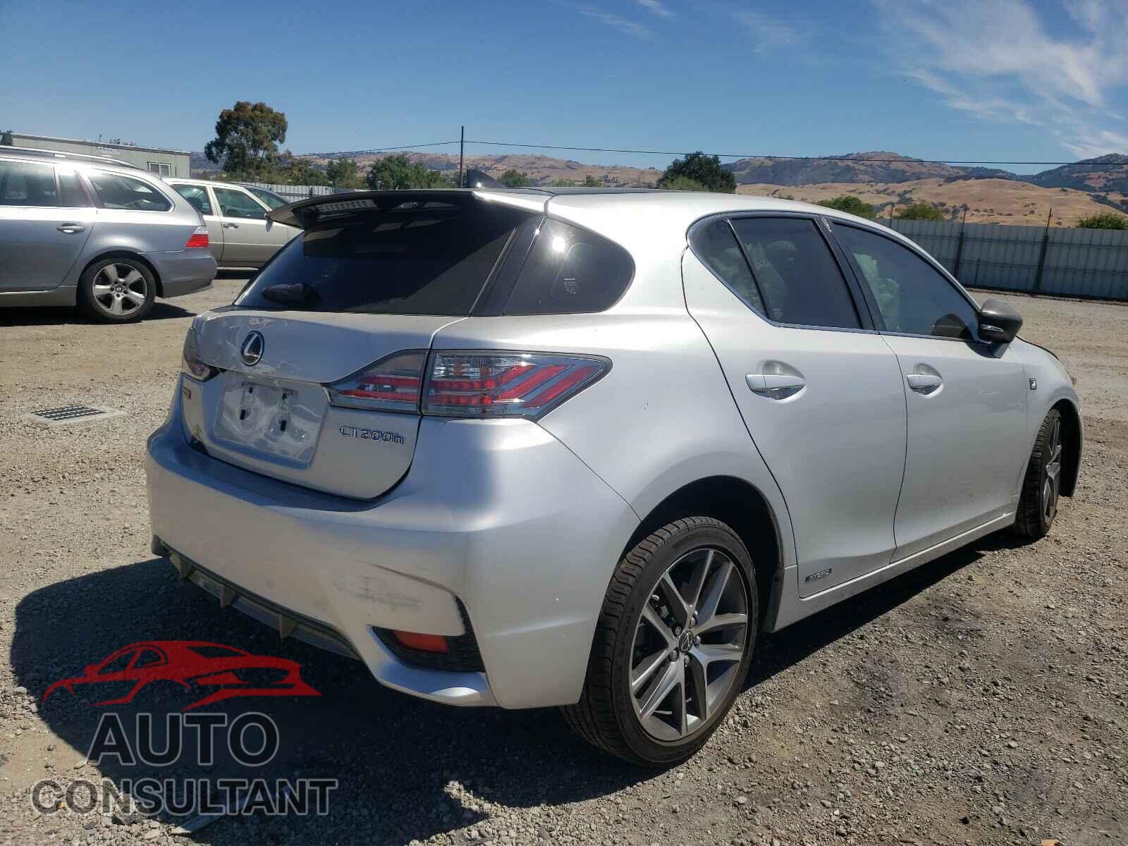 LEXUS CT 200 2016 - JTHKD5BH4G2263926