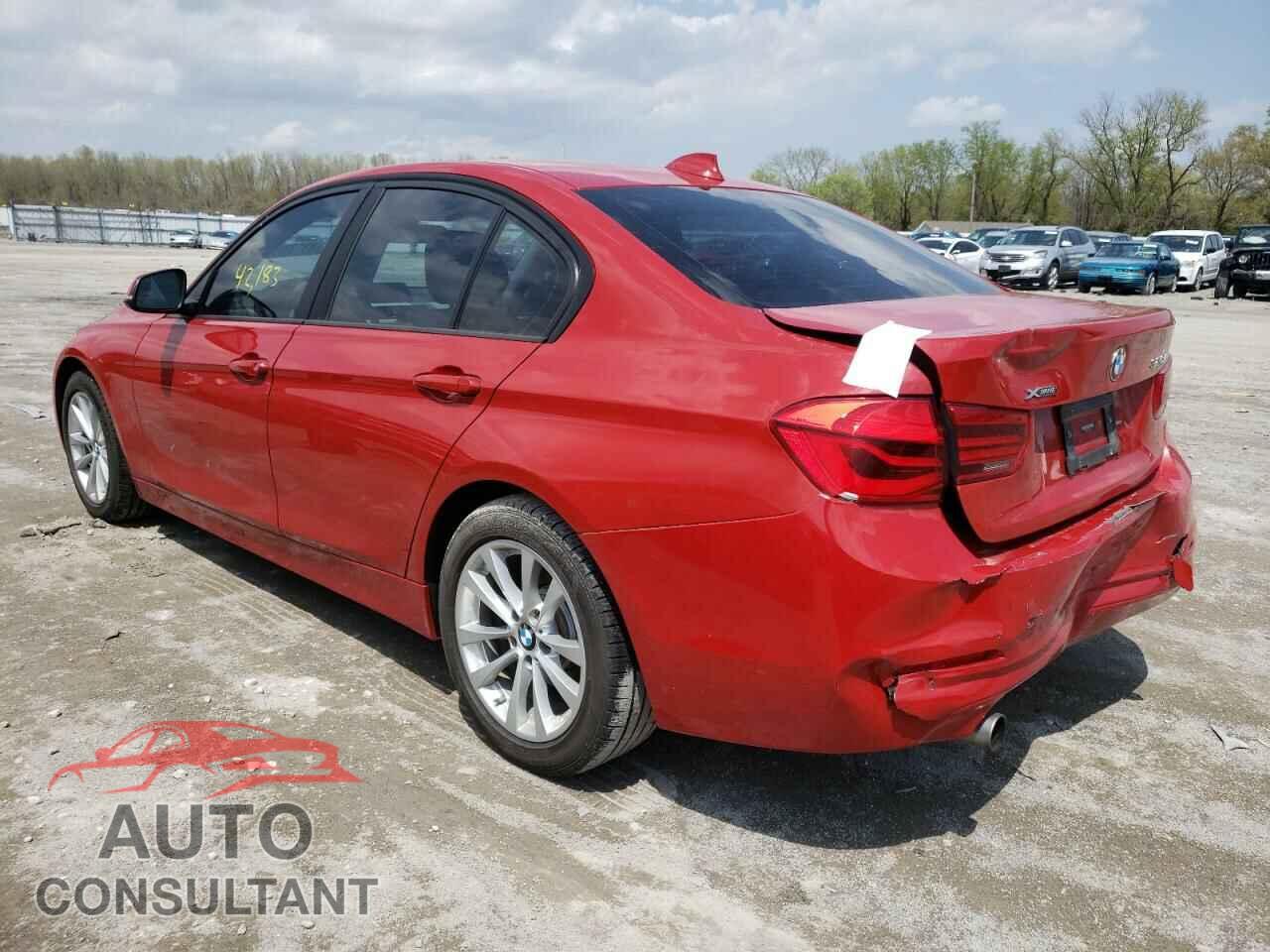 BMW 3 SERIES 2018 - WBA8A3C54JA358736
