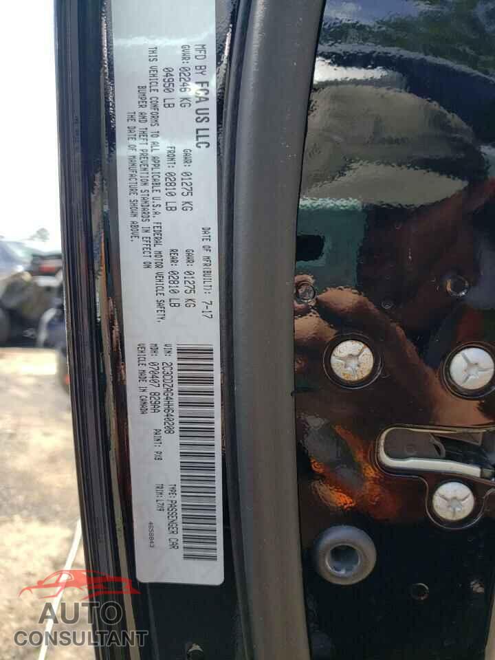 DODGE CHALLENGER 2017 - 2C3CDZAG4HH640208