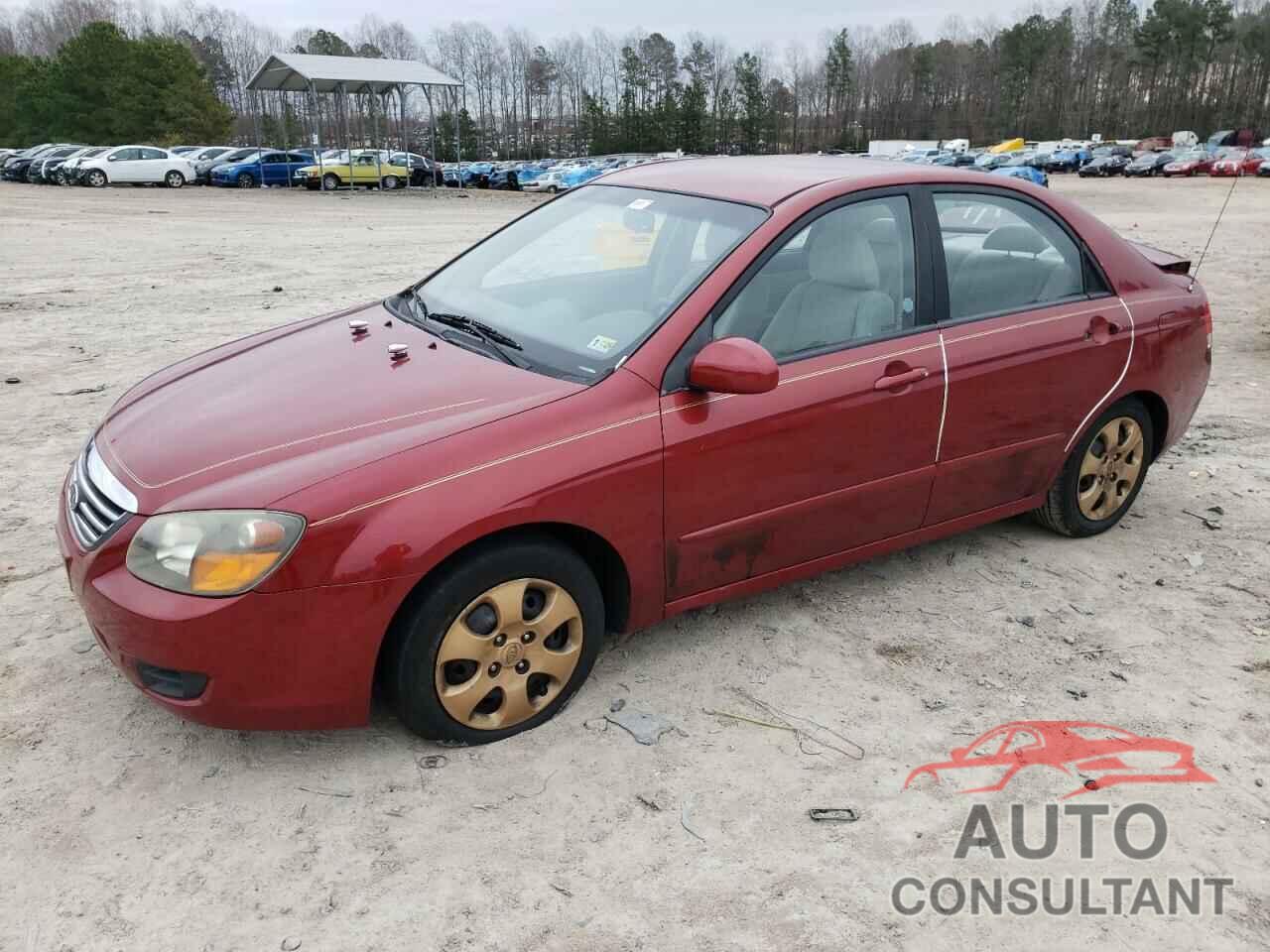 KIA SPECTRA 2009 - KNAFE221X95599435