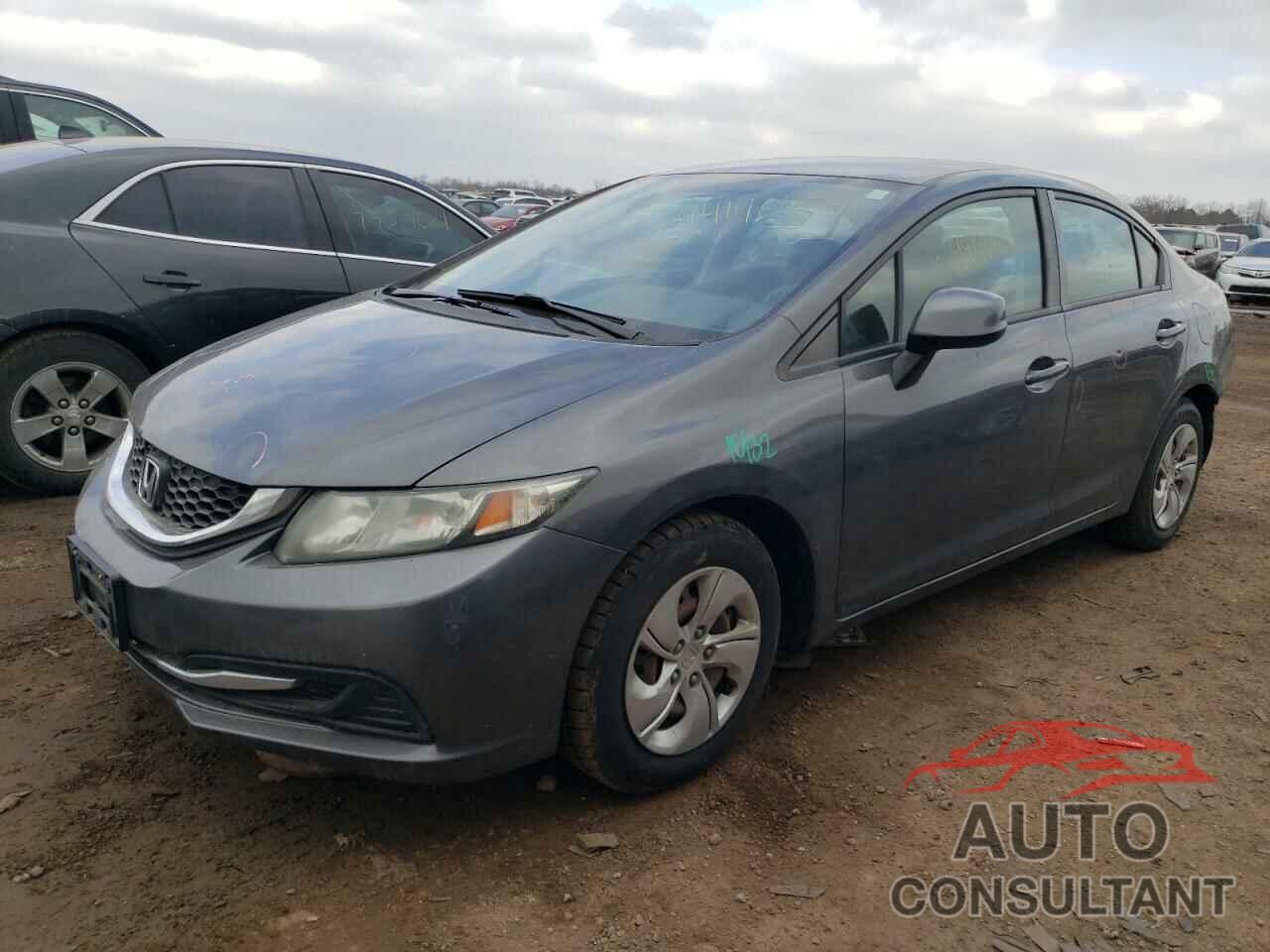 HONDA CIVIC 2013 - 2HGFB2F5XDH566432