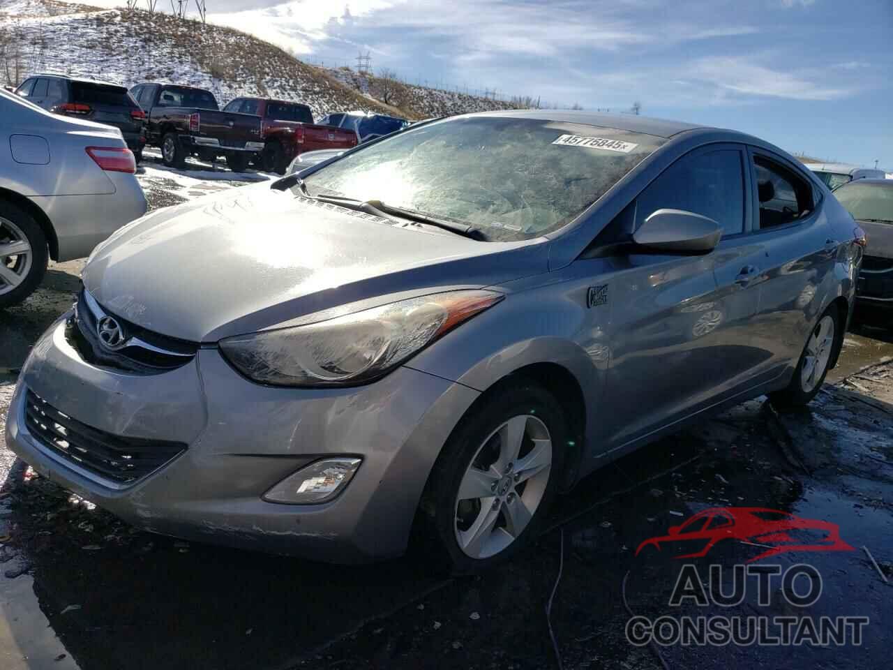 HYUNDAI ELANTRA 2013 - KMHDH4AE6DU520421