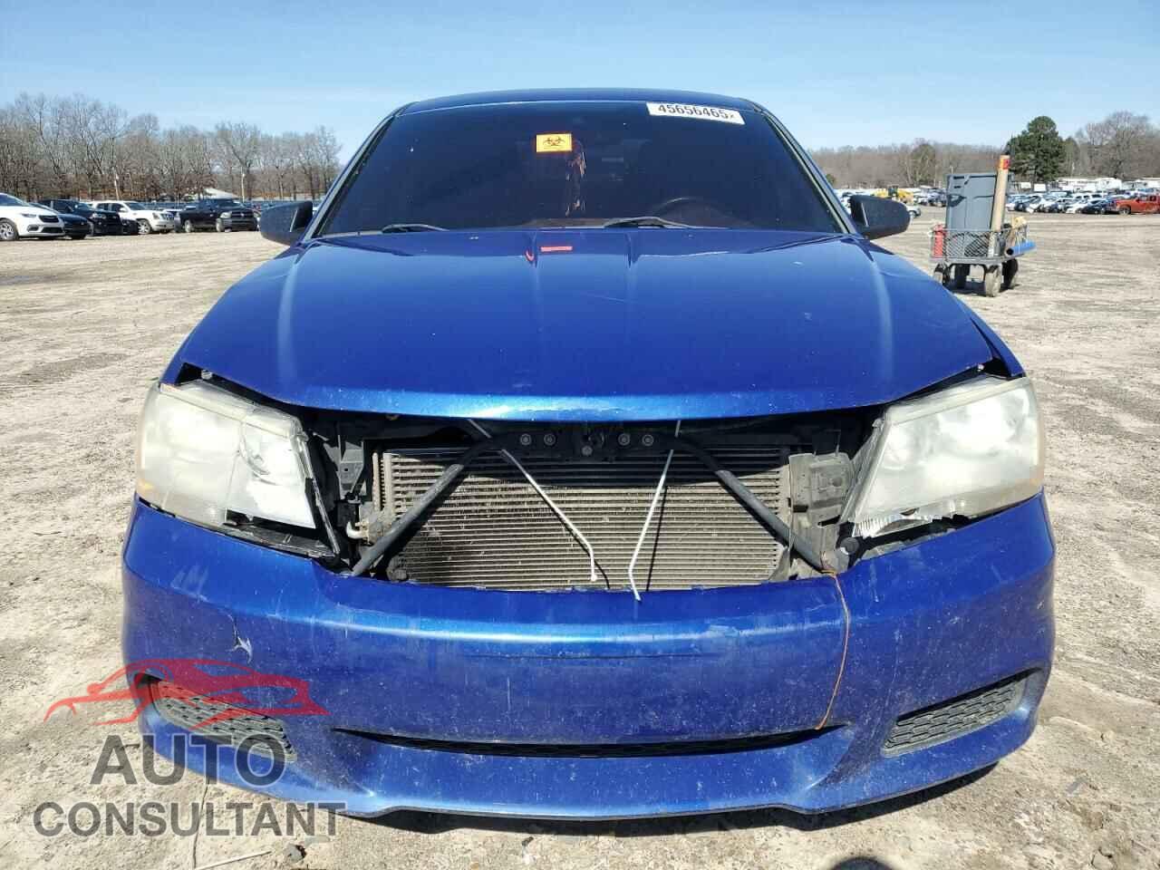 DODGE AVENGER 2013 - 1C3CDZAG4DN587382