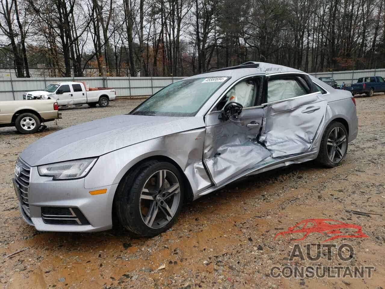 AUDI A4 2018 - WAUENAF49JA165528