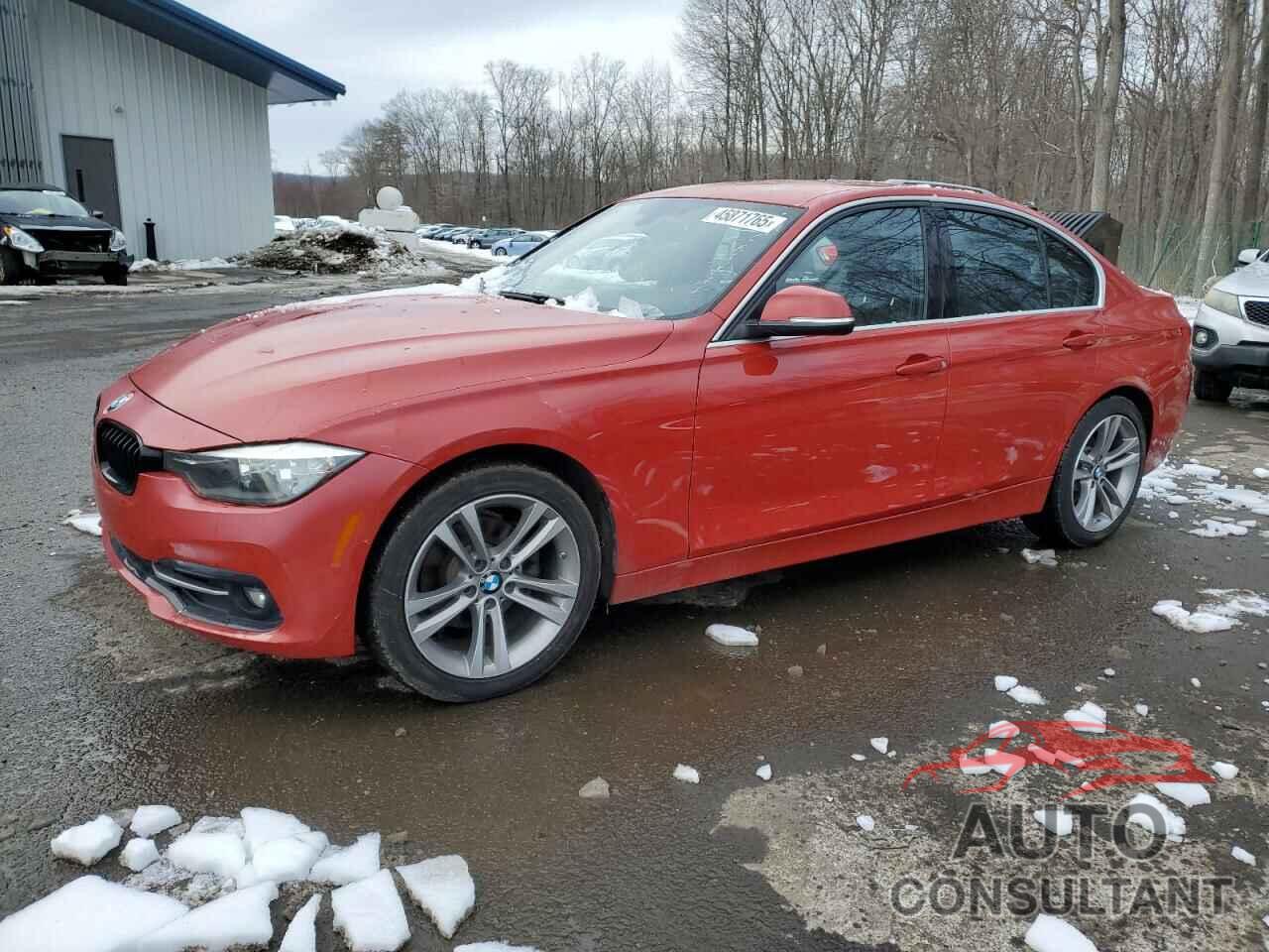 BMW 3 SERIES 2017 - WBA8B9G55HNU51715