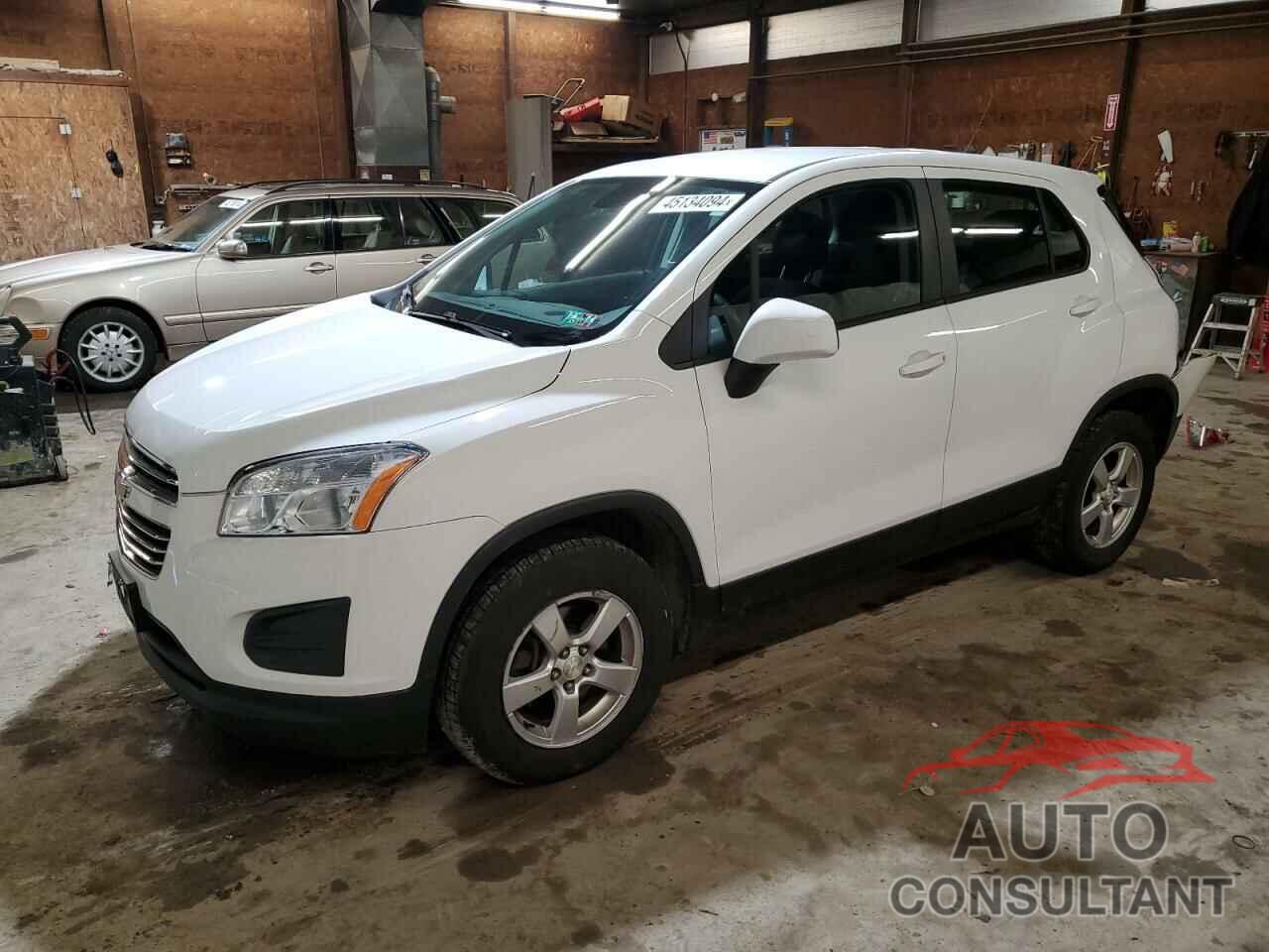 CHEVROLET TRAX 2016 - KL7CJNSB1GB651039