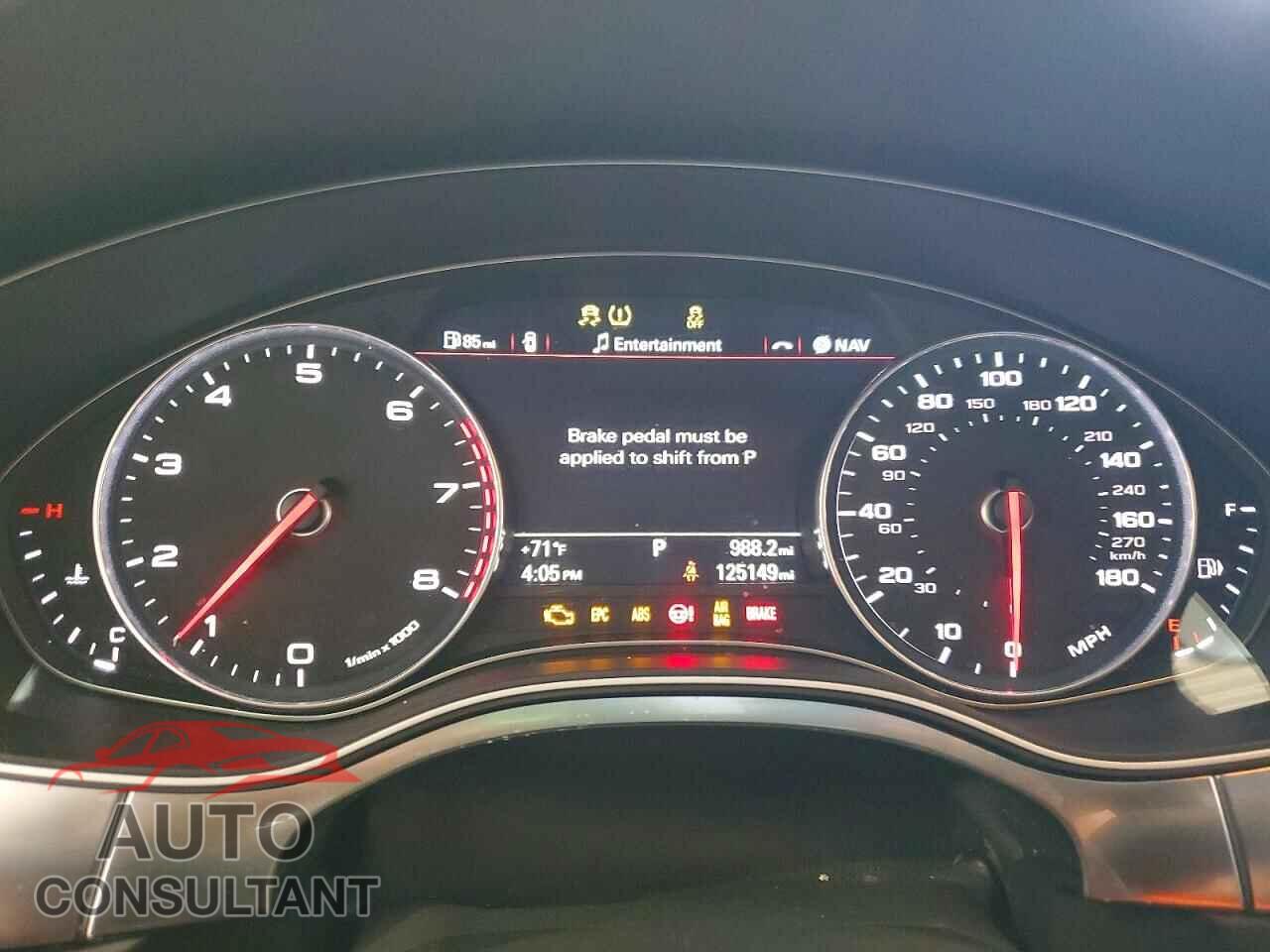 AUDI A6 2012 - WAUBGAFC0CN029580
