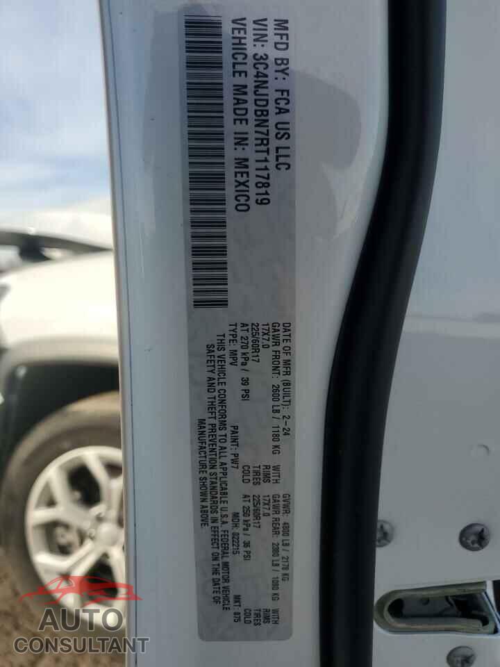JEEP COMPASS 2024 - 3C4NJDBN7RT117819