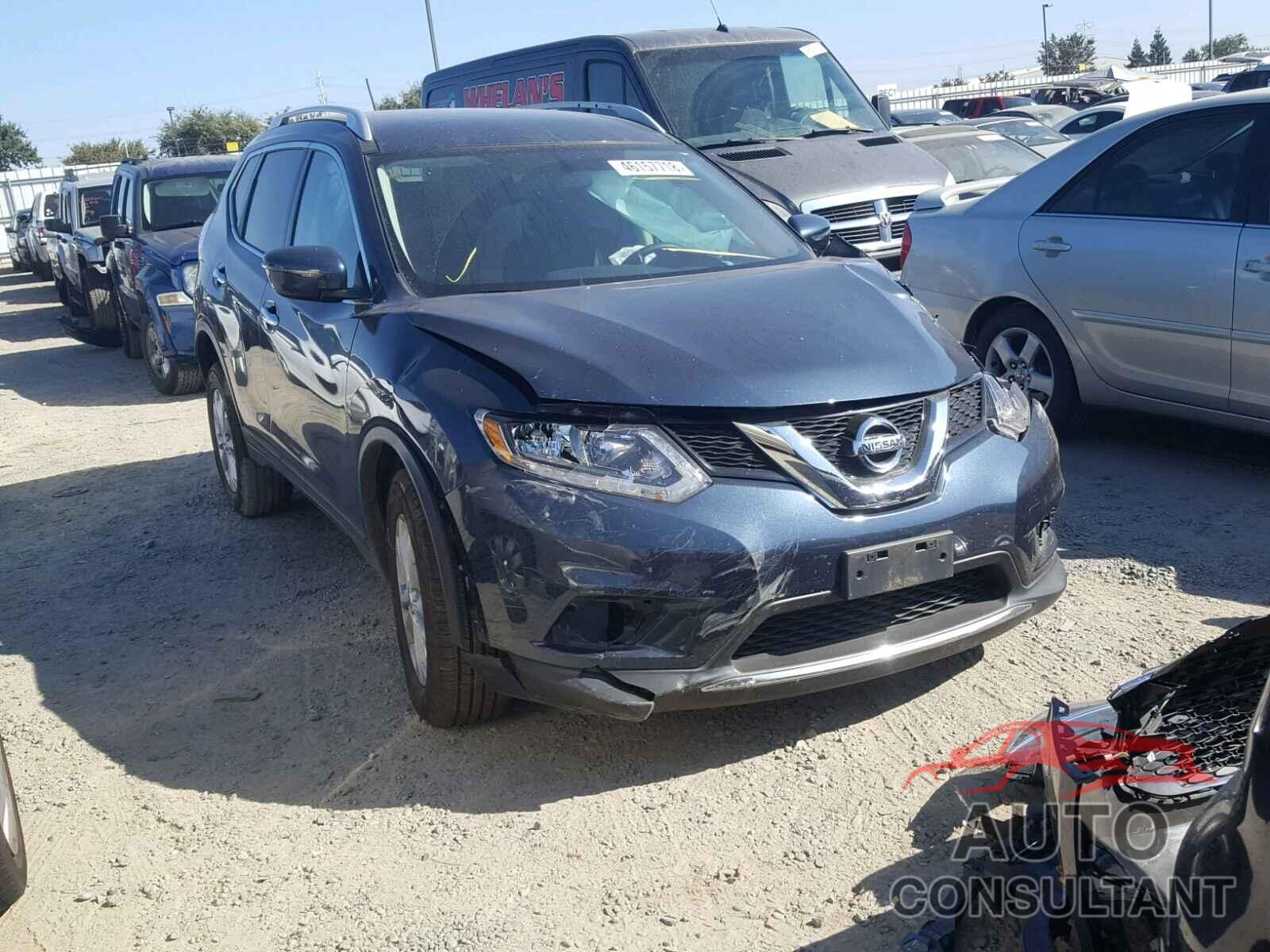 NISSAN ROGUE S 2016 - KNMAT2MV7GP671129