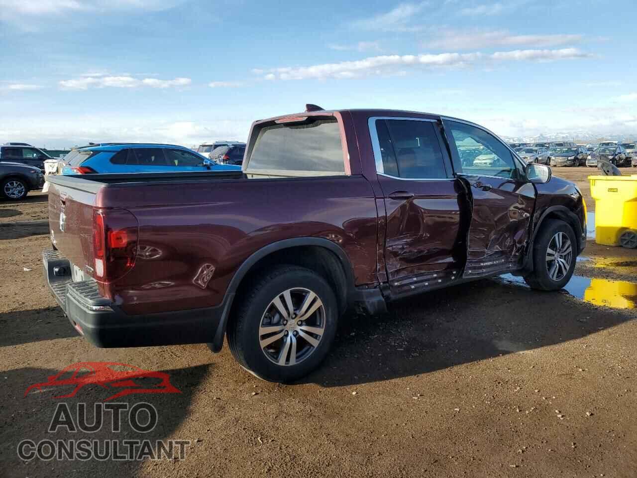 HONDA RIDGELINE 2017 - 5FPYK3F42HB021395