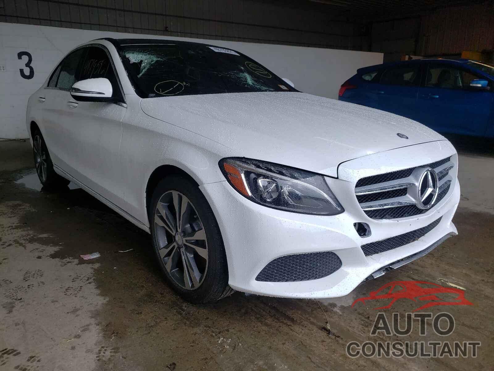 MERCEDES-BENZ C-CLASS 2017 - 55SWF4KB3HU197885