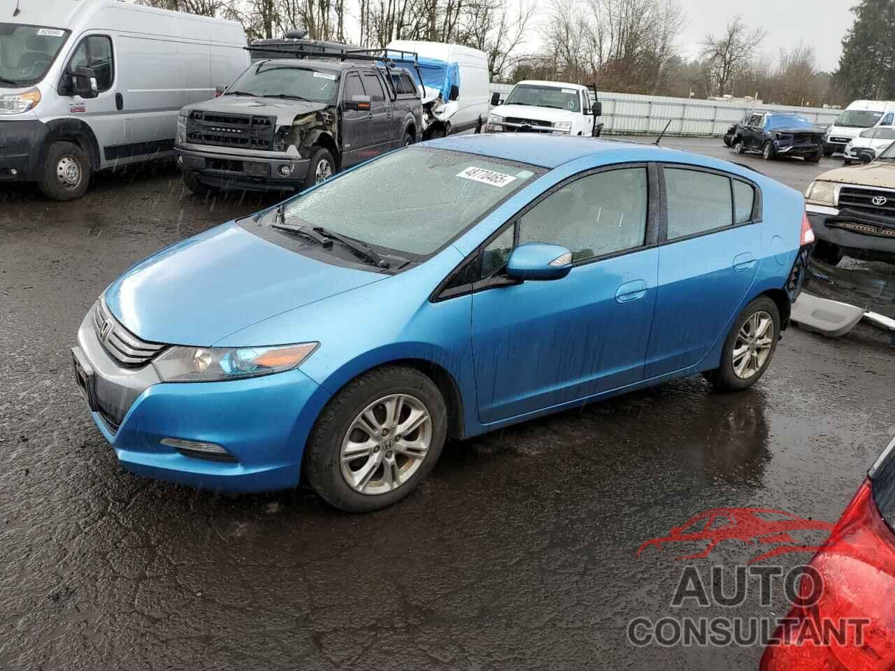 HONDA INSIGHT 2010 - JHMZE2H76AS006573