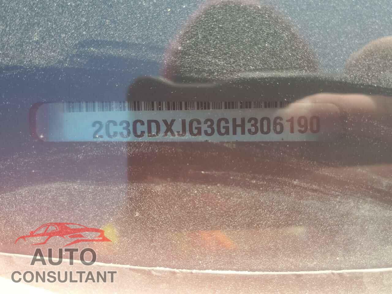 DODGE CHARGER 2016 - 2C3CDXJG3GH306190
