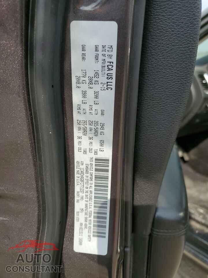 DODGE DURANGO 2015 - 1C4RDHAG8FC771237