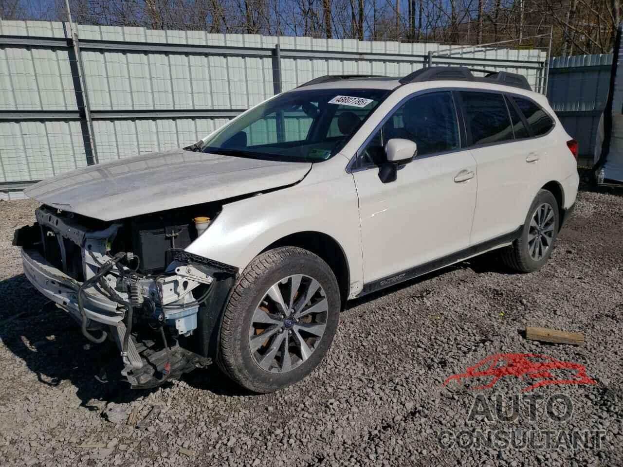 SUBARU OUTBACK 2016 - 4S4BSBNC2G3340644