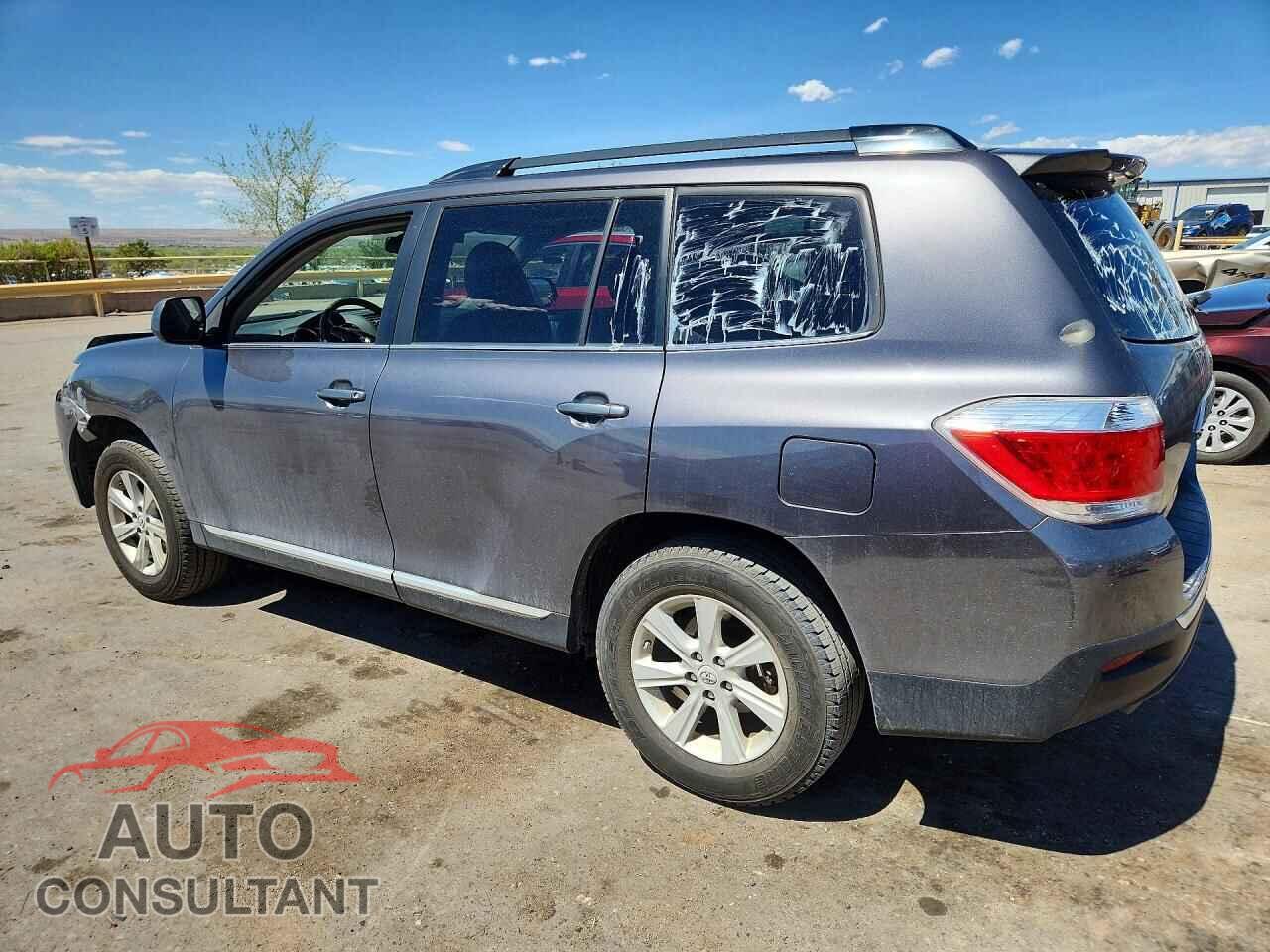 TOYOTA HIGHLANDER 2012 - 5TDBK3EH1CS166063