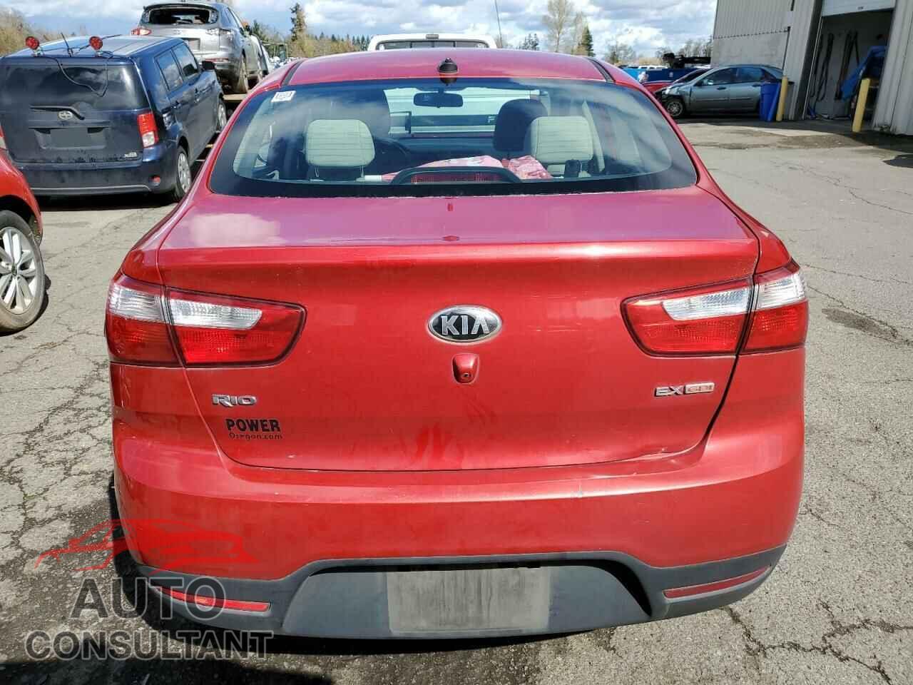 KIA RIO 2014 - KNADN4A38E6413496