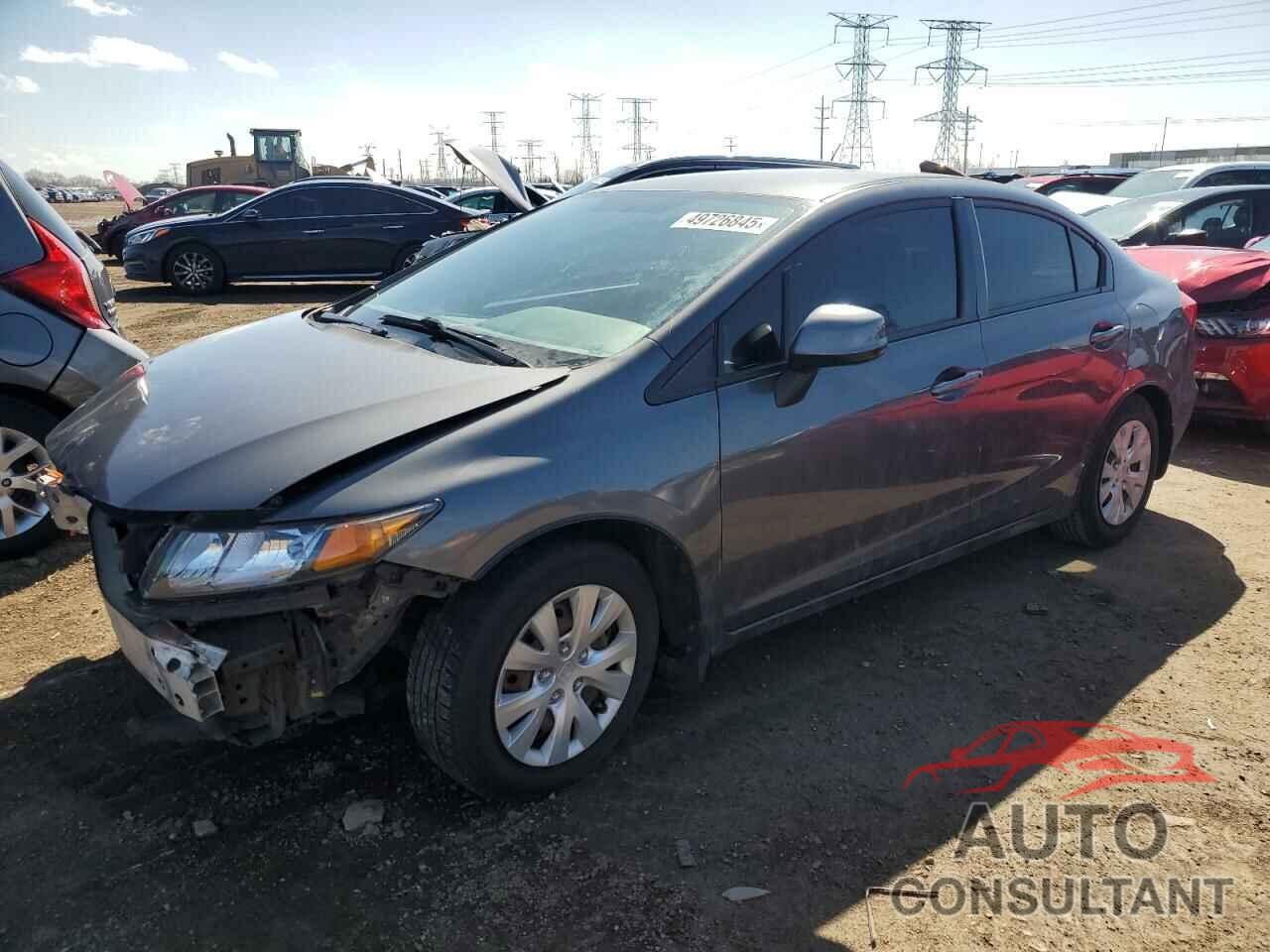 HONDA CIVIC 2012 - 2HGFB2F5XCH573606