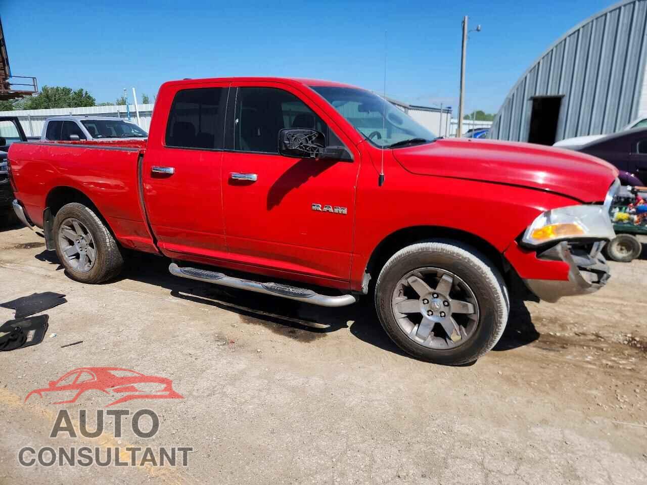 DODGE RAM 1500 2010 - 1D7RV1GP0AS135072
