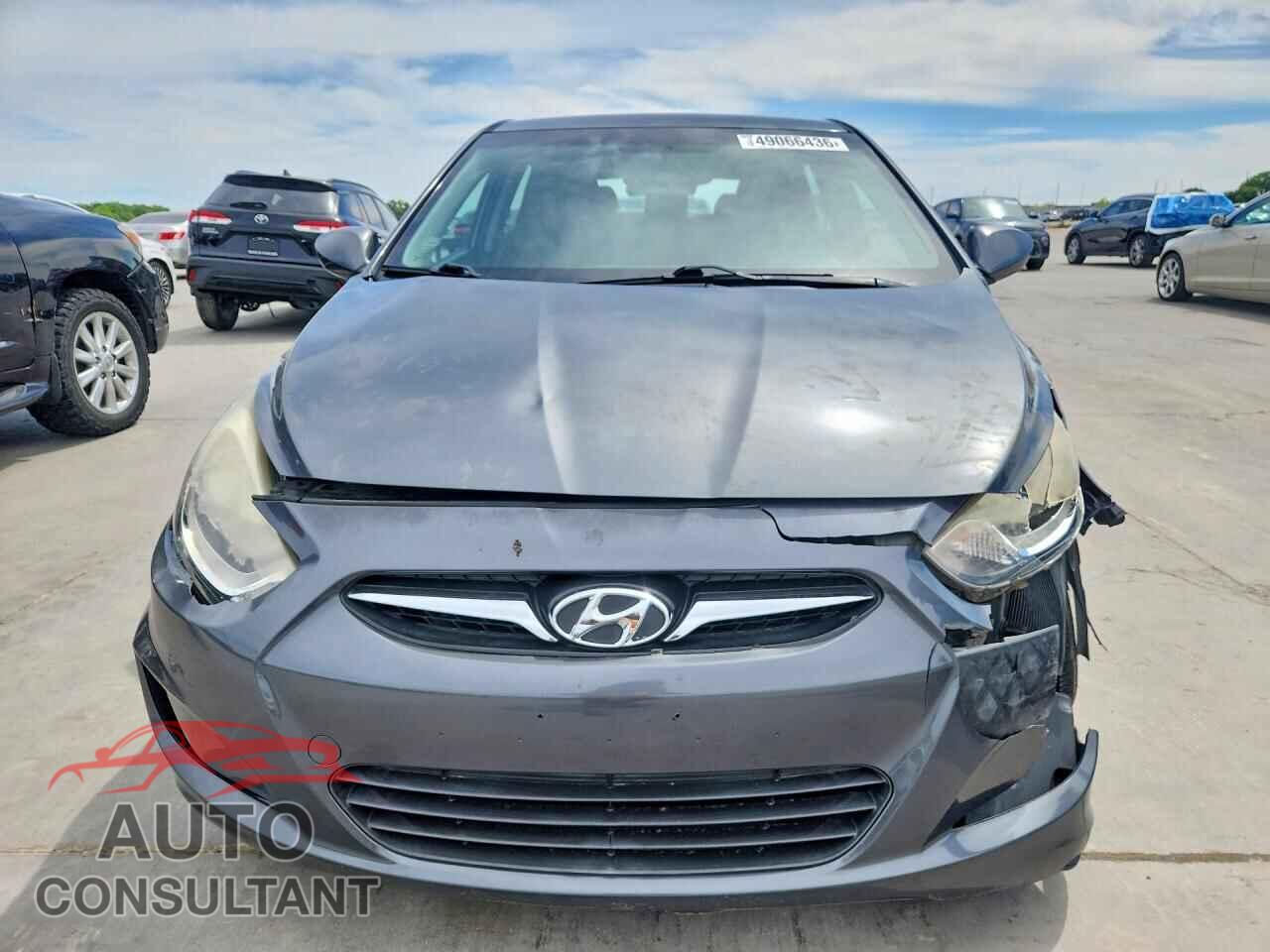 HYUNDAI ACCENT 2013 - KMHCT5AE0DU080308
