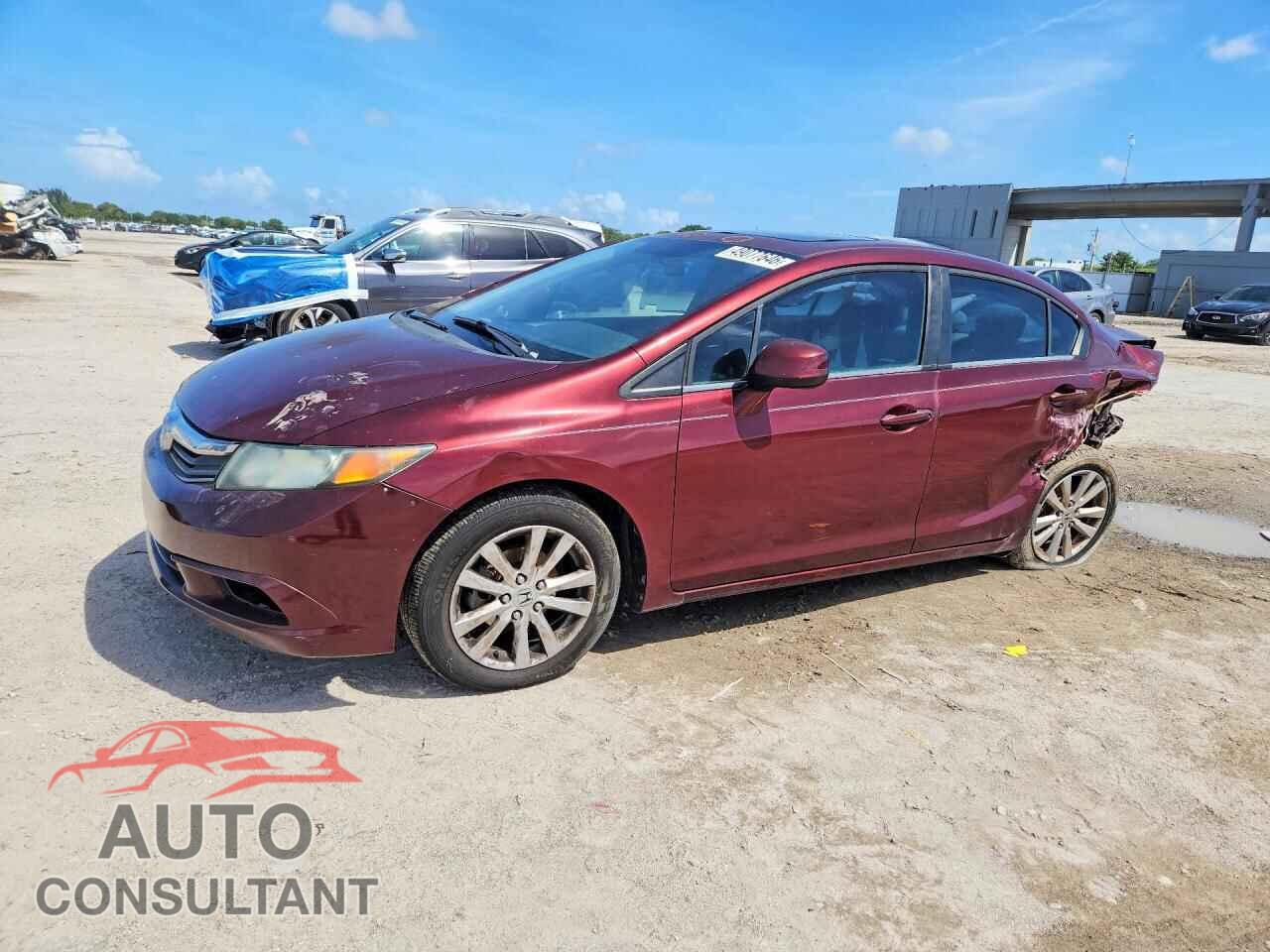 HONDA CIVIC 2012 - 2HGFB2F80CH514915