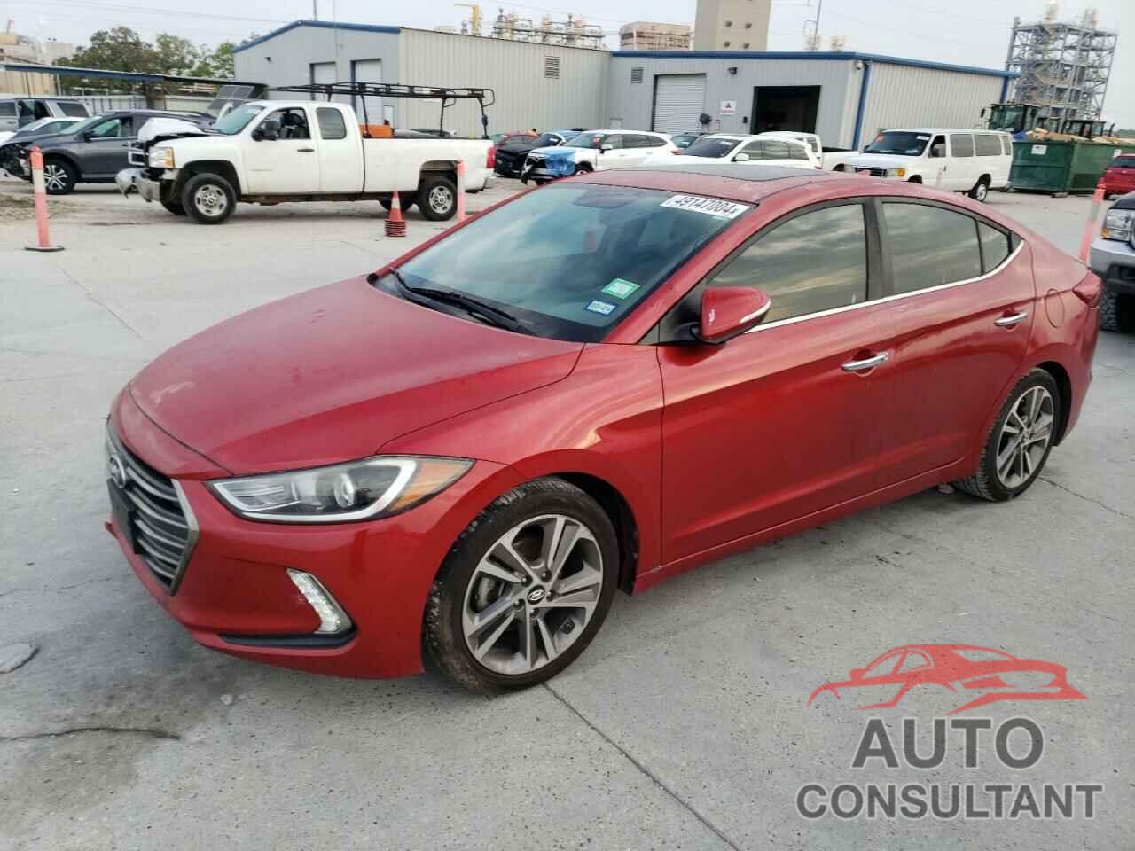 HYUNDAI ELANTRA 2017 - 5NPD84LF6HH044620