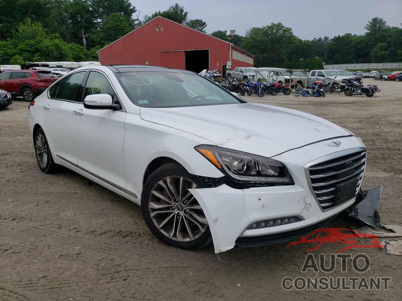 HYUNDAI GENESIS 2016 - KMHGN4JE8GU107992