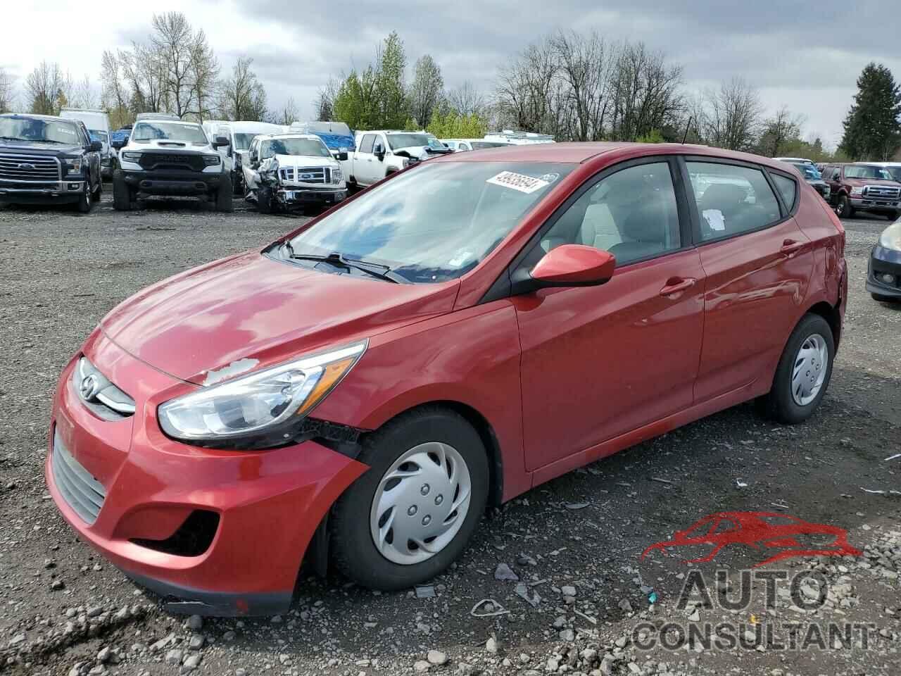 HYUNDAI ACCENT 2017 - KMHCT5AEXHU362395