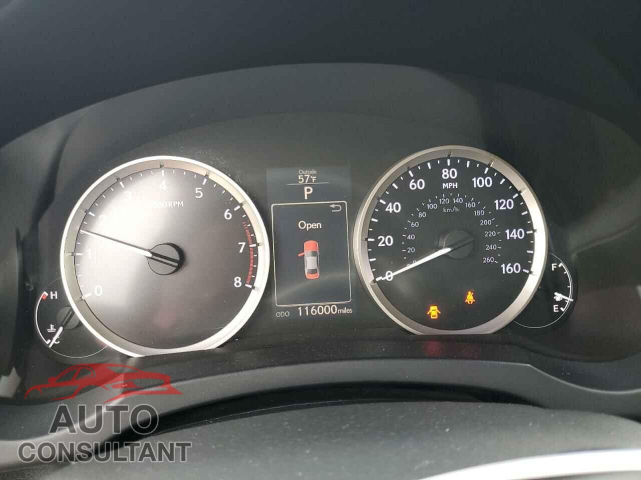 LEXUS IS 2015 - JTHBF1D27F5055242
