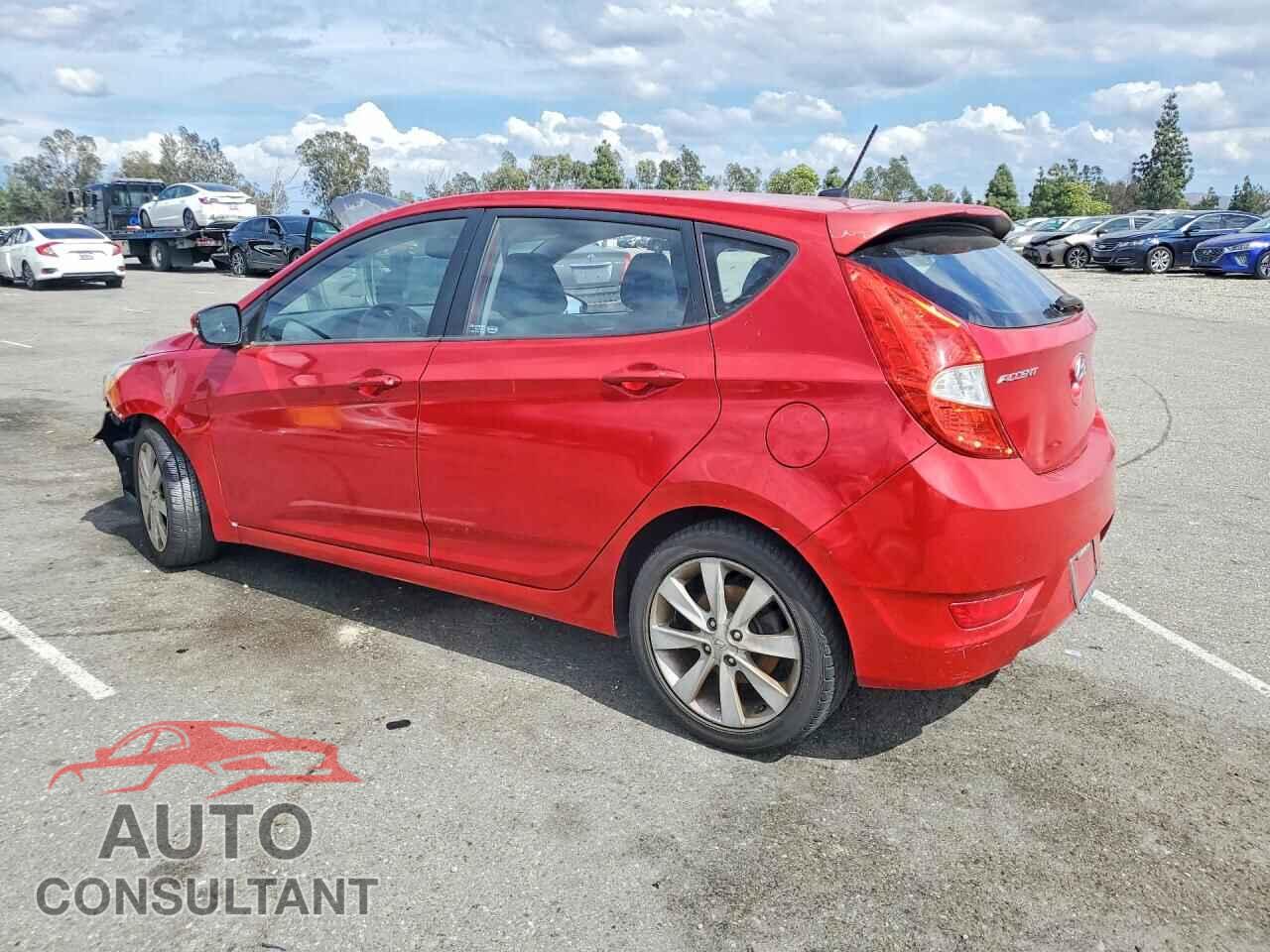 HYUNDAI ACCENT 2013 - KMHCU5AE4DU062360