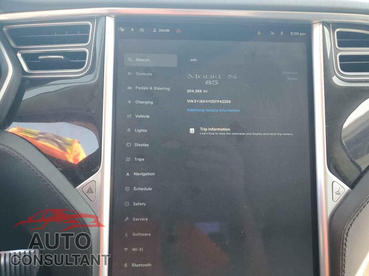 TESLA MODEL S 2014 - 5YJSA1H12EFP42269