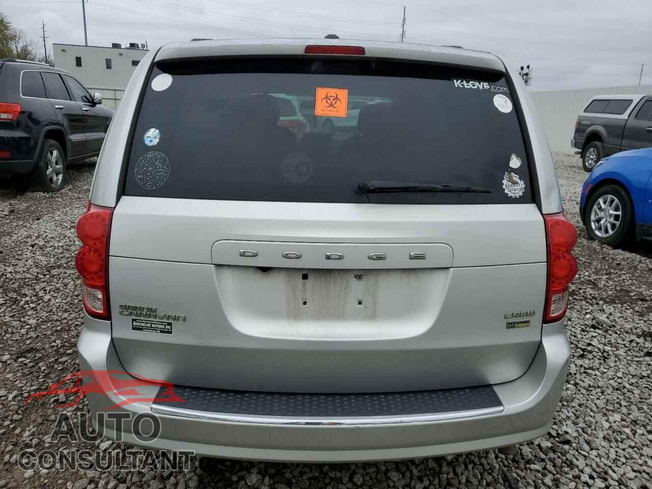 DODGE CARAVAN 2011 - 2D4RN5DG6BR693469