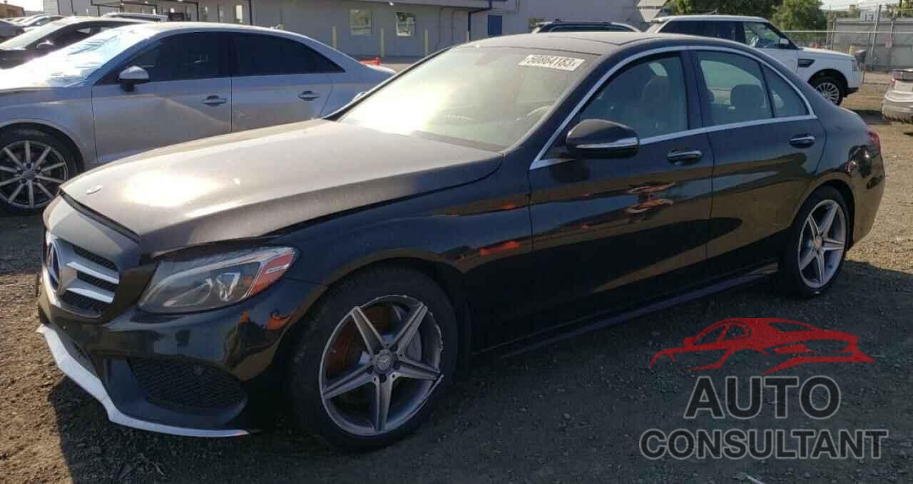 MERCEDES-BENZ C-CLASS 2015 - 55SWF6GB9FU010490
