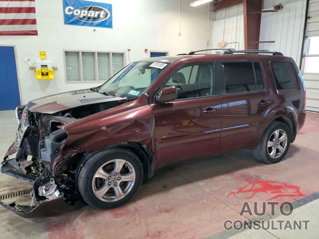 HONDA PILOT 2012 - 5FNYF4H75CB051722
