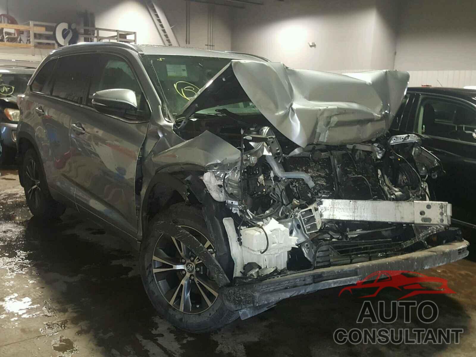 TOYOTA HIGHLANDER 2016 - 5TDJKRFH8GS504514