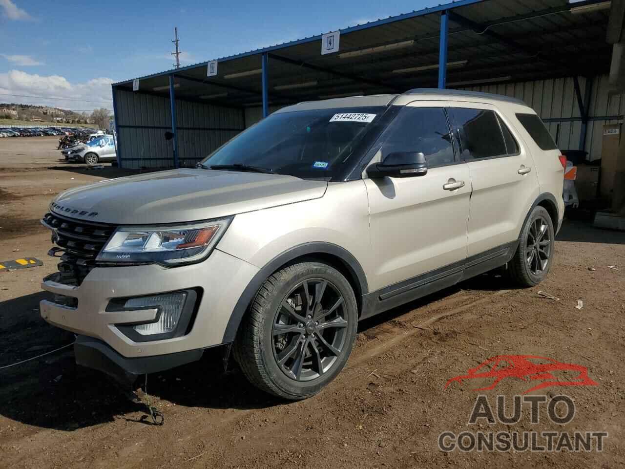 FORD EXPLORER 2017 - 1FM5K7D86HGA93145