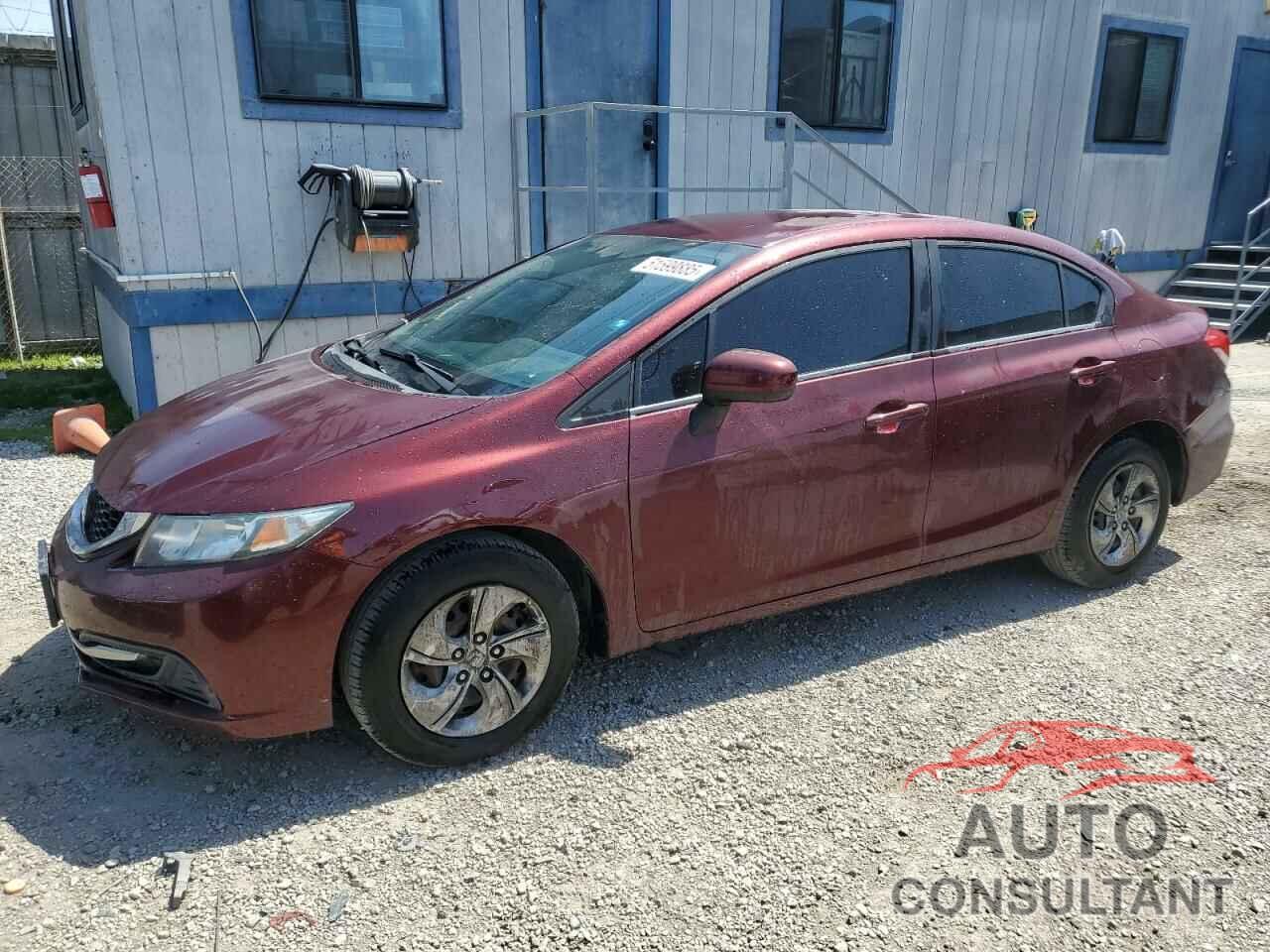 HONDA CIVIC 2014 - 19XFB2F51EE273420