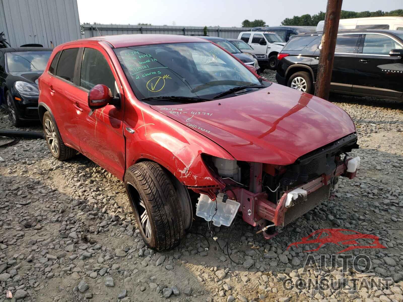 MITSUBISHI OUTLANDER 2016 - JA4AP3AU6GZ054180
