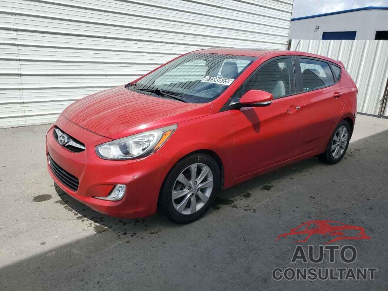 HYUNDAI ACCENT 2013 - KMHCU5AE7DU085891
