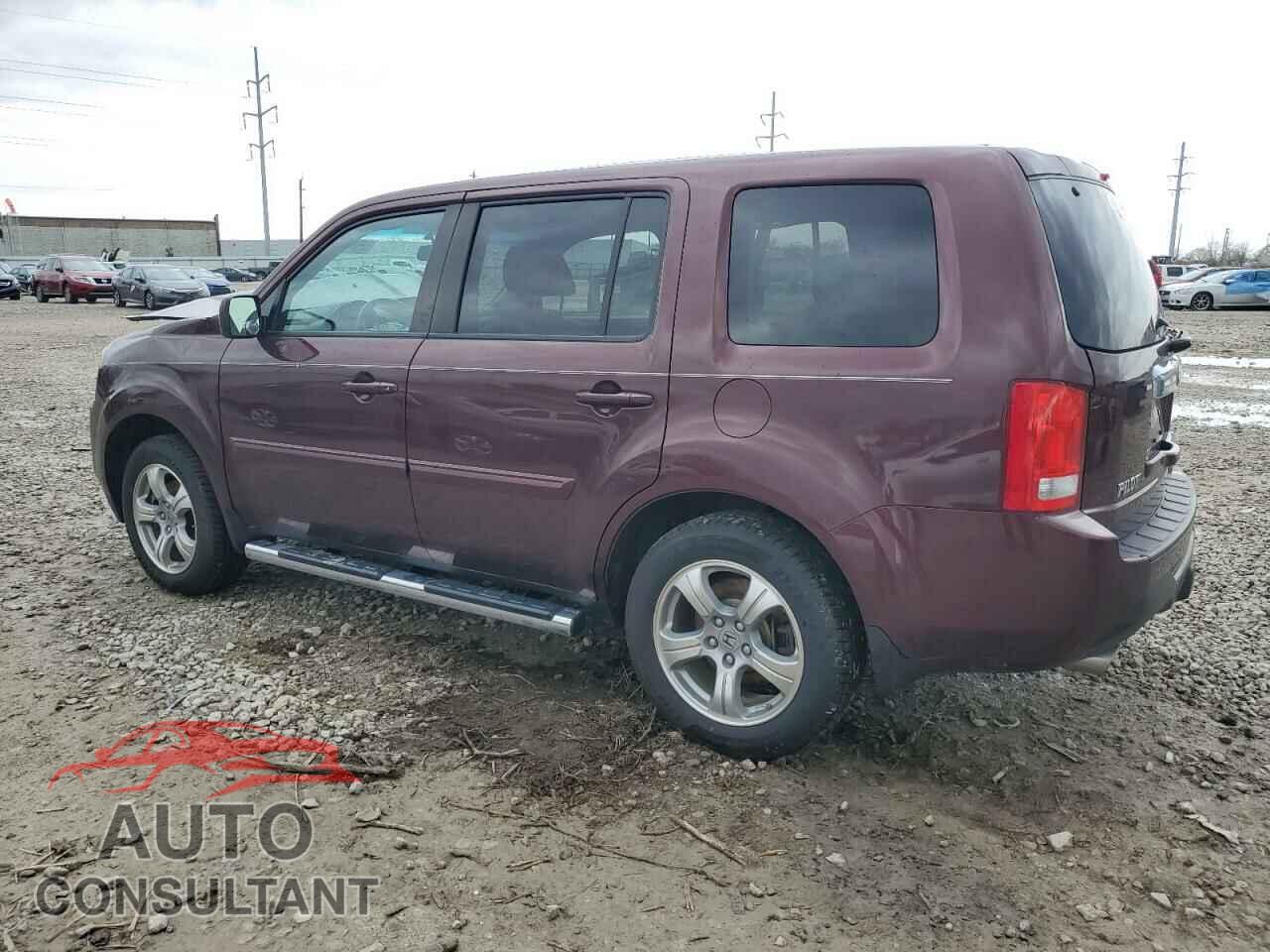 HONDA PILOT 2012 - 5FNYF4H54CB071426