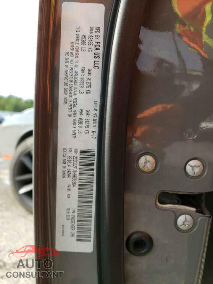 DODGE CHALLENGER 2017 - 2C3CDZFJ1HH633964